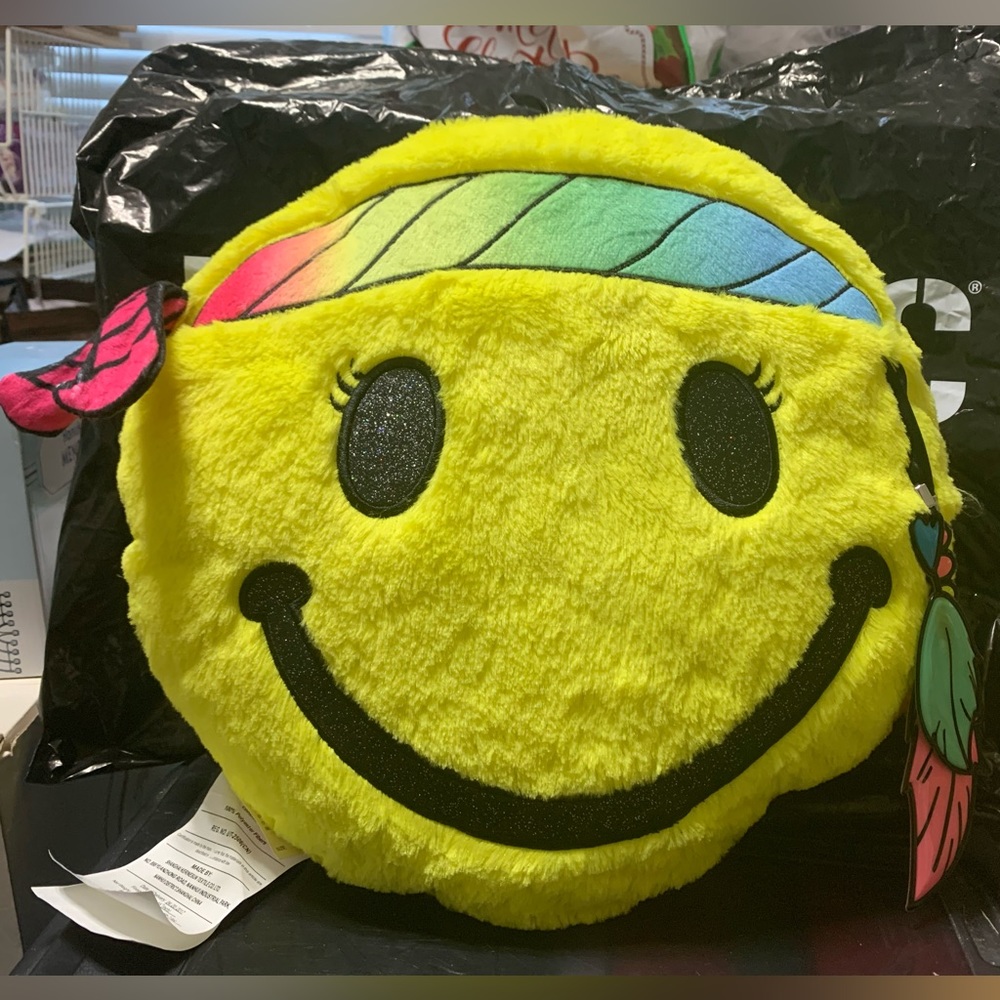 Justice smiley face Plush